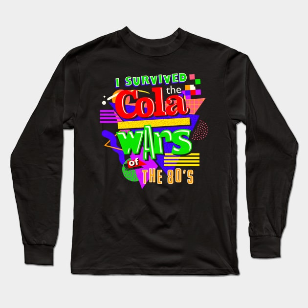 Cola Wars Long Sleeve T-Shirt by Wheels